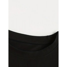 Women's Casual Short Sleeve T-Shirt - Vibrant Yellow Spanish Letter Print with Lighthouse & Wave Design, Inspirational 