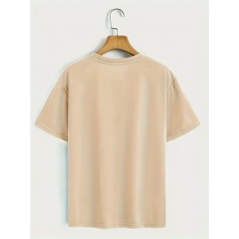 [Versatile Summer T-Shirt Set] 5pcs Versatile Summer T-Shirt Set, Women's Simple Floral Short Sleeve Chrysanthemum Print Round Neck Loose Fit Casual Fashionable Commute Vacation Everyday Top in Multiple Colors 1XL-5XL