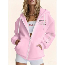 Women's Plus Size Hoodie - Lightweight Stretchy Pullover Sweatshirt, Machine Washable Everyday Lounge & Athletic Wear - Ideal Gift for Women (Red/Other Colors Available), Cute Hoodies, Casual Sportswear, Comfortable Fit