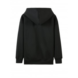 Women's Plus Size Hoodie - Lightweight Stretchy Pullover Sweatshirt, Machine Washable Everyday Lounge & Athletic Wear - Ideal Gift for Women (Red/Other Colors Available), Cute Hoodies, Casual Sportswear, Comfortable Fit